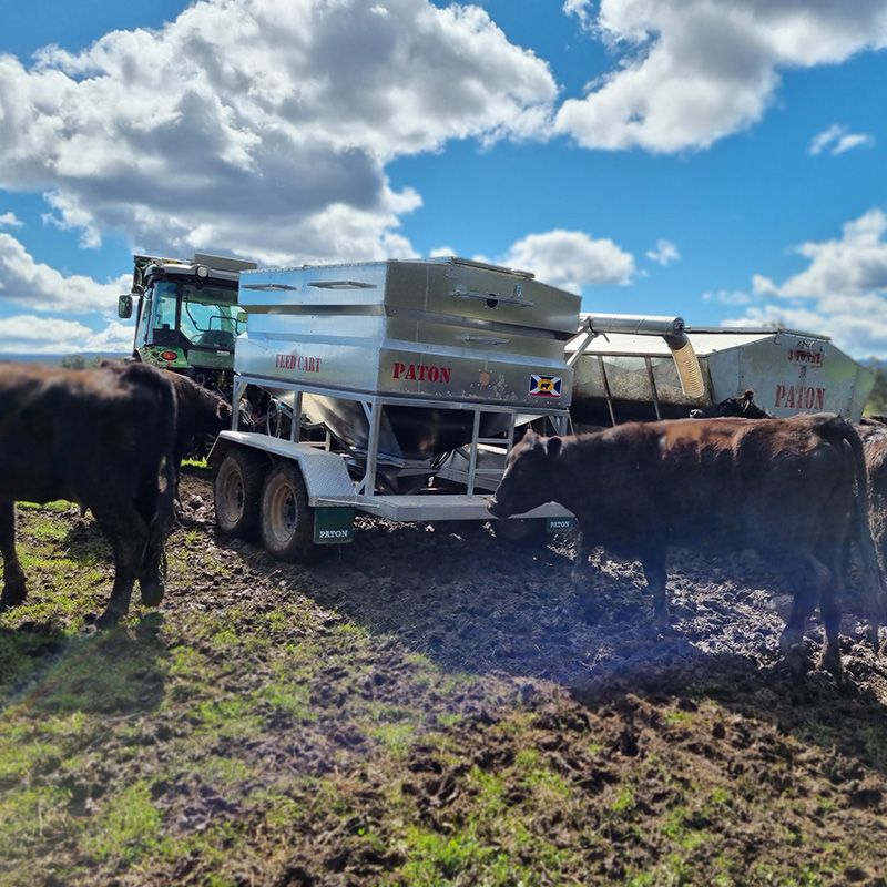 Delivering supplemental feed to the herd
