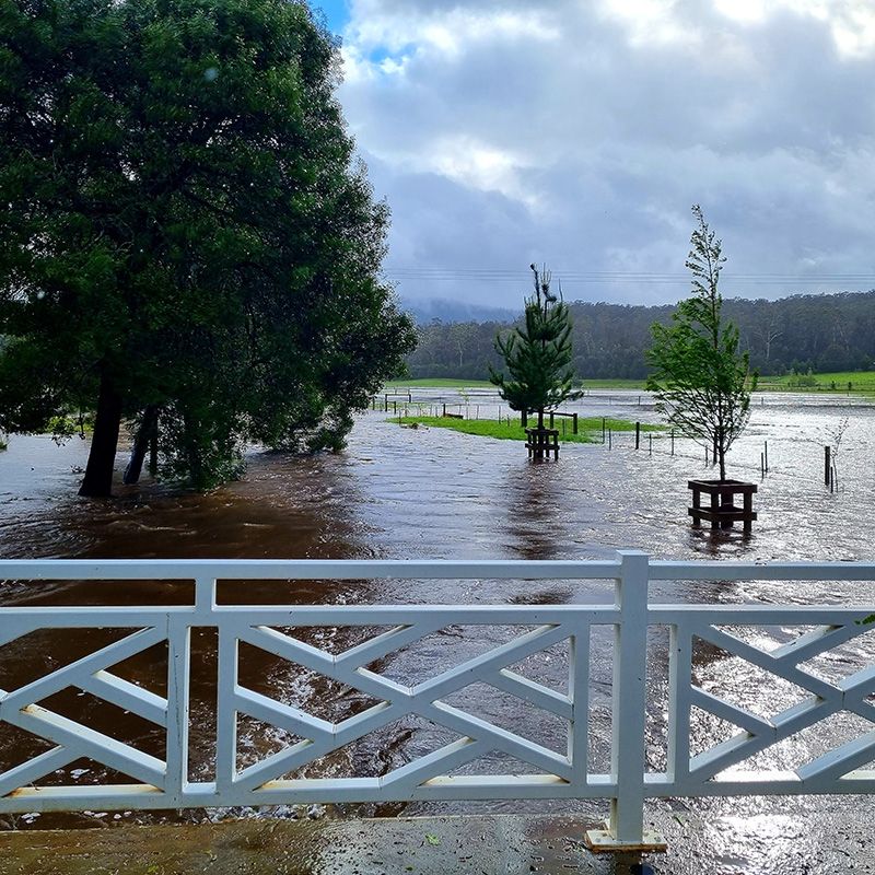 Flooding is not uncommon across our River Flats