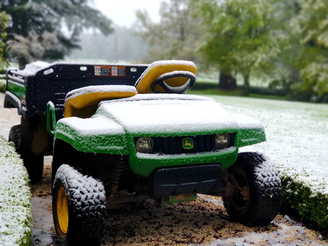 Snowflurries make for a great Springtime