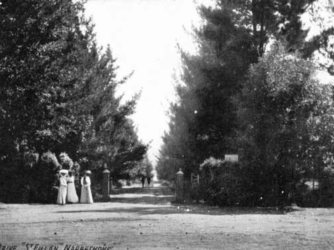 The Driveweay Entrance