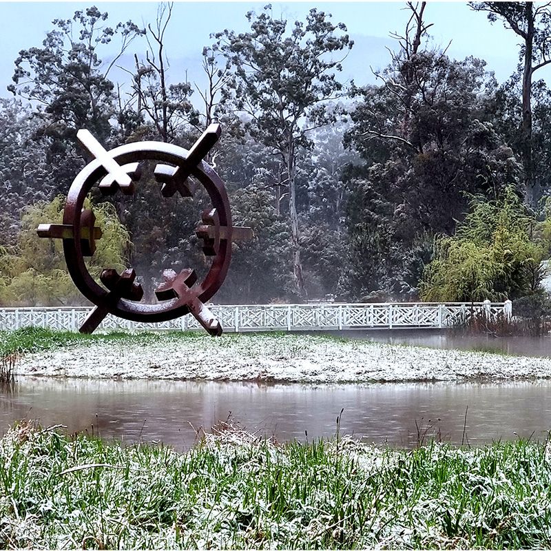 To the Centre (Greg Johns) and the Brian Lake in Winter