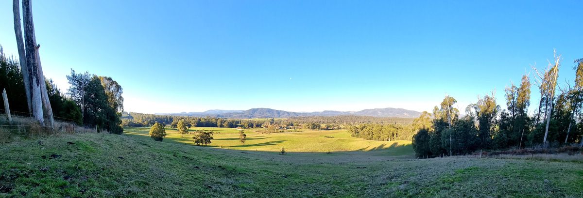 View from the hills, looking East/NE across St.Fillan Farm